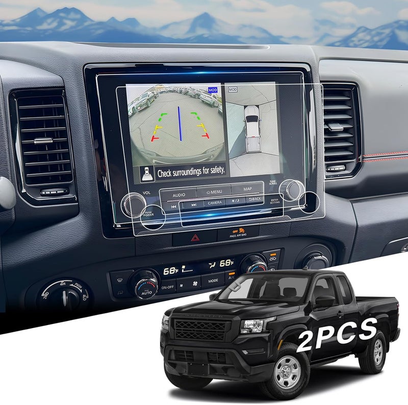WEIPIN For 2PCS 2022 2023 2024 Nissan Frontier 8 Inch Touchscreen High Clarity Screen Protector - Frontier (S/SV) Accessories - Image 1